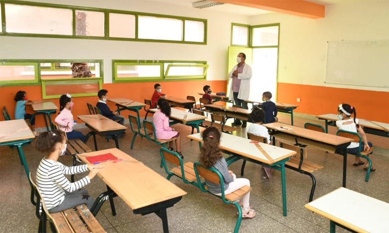 Covid-19 : 196 écoles fermées et 5.802 cas déclarés du 17 au 22 janvier
