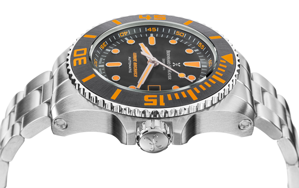 Explorez les profondeurs de l’océan avec la «Wave Breaker», la toute dernière montre de plongée signée Bernhard H. Mayer